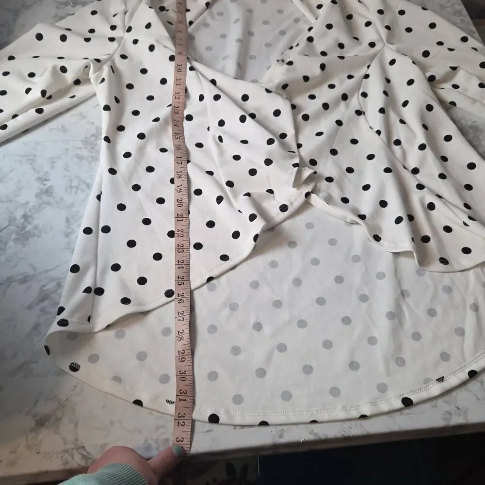 NY Invasion Polka‎ Dot Blazer Jacket